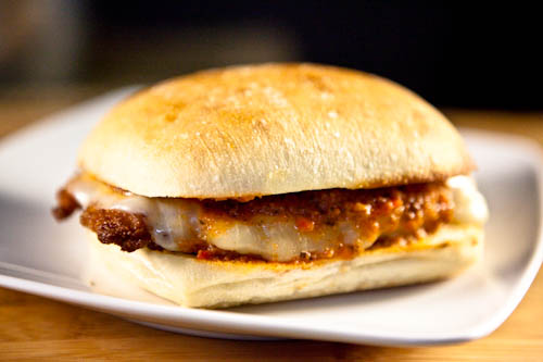 Chicken Parmigiana Sandwich