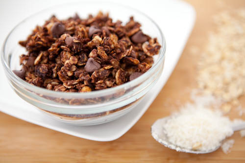 Chocolate Coconut Granola