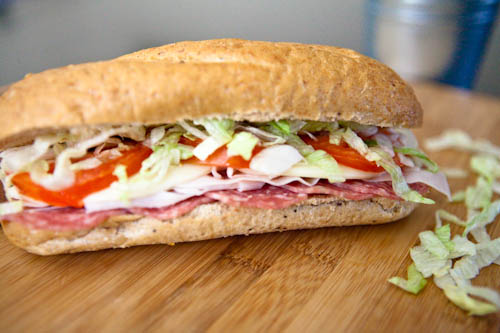 Italian Hero Sub Sandwich