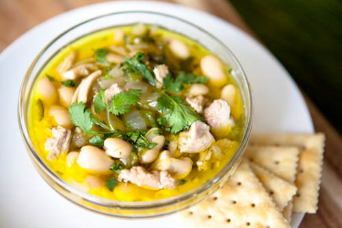 White Chili with Ground Chicken