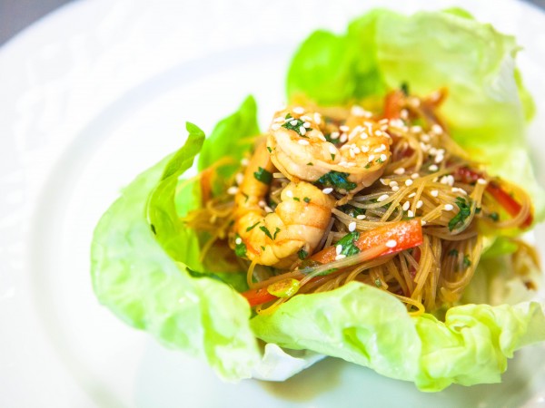 Shrimp Lettuce Wrap