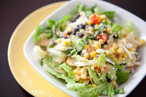 Southwest Salad with Chicken